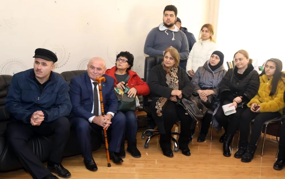 Qaradağda şəhid ailələri və Qarabağ müharibəsi əlillərinə - MƏNZİL VERİLDİ - FOTO