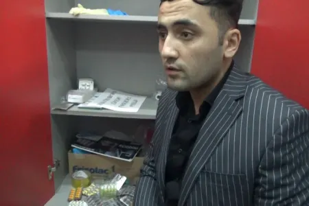 Polis Mingəçevirdə əməliyyat keçirdi, - APTEK SAHİBİ HƏBS EDİLDİ - FOTOLAR - VİDEO