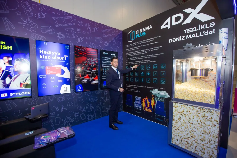 Zaur Darabzadə: “Dəniz Mall” ticarət mərkəzində - “CinemaPlus” kinoteatrında 4DX texnologiyası olacaq"