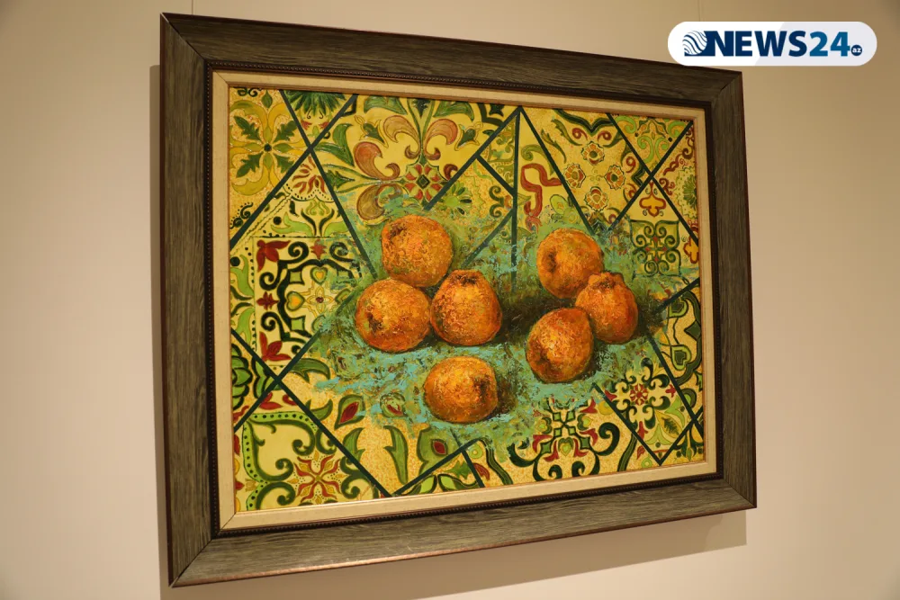 Müasir İncəsənət Muzeyində xeyriyyə sərgisi açılıb - FOTOLAR