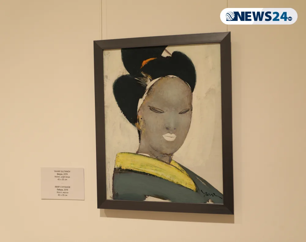 Müasir İncəsənət Muzeyində xeyriyyə sərgisi açılıb - FOTOLAR