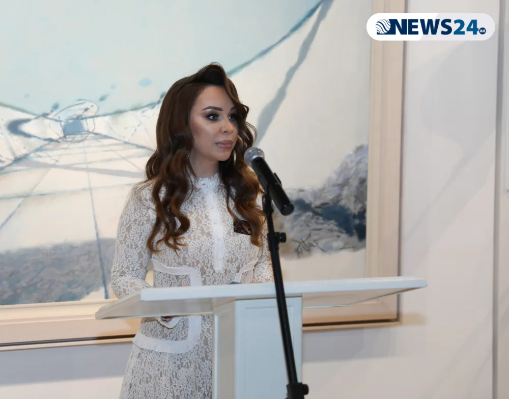 Müasir İncəsənət Muzeyində xeyriyyə sərgisi açılıb - FOTOLAR