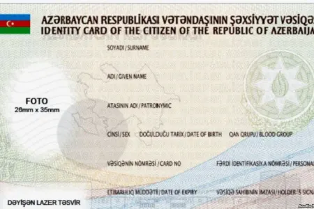 1 milyondan çox seçicinin yeni nəsil şəxsiyyət vəsiqəsi var