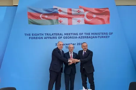 Xarici İşlər nazirlərinin 8-ci üçtərəfli görüşü - BƏYANAT