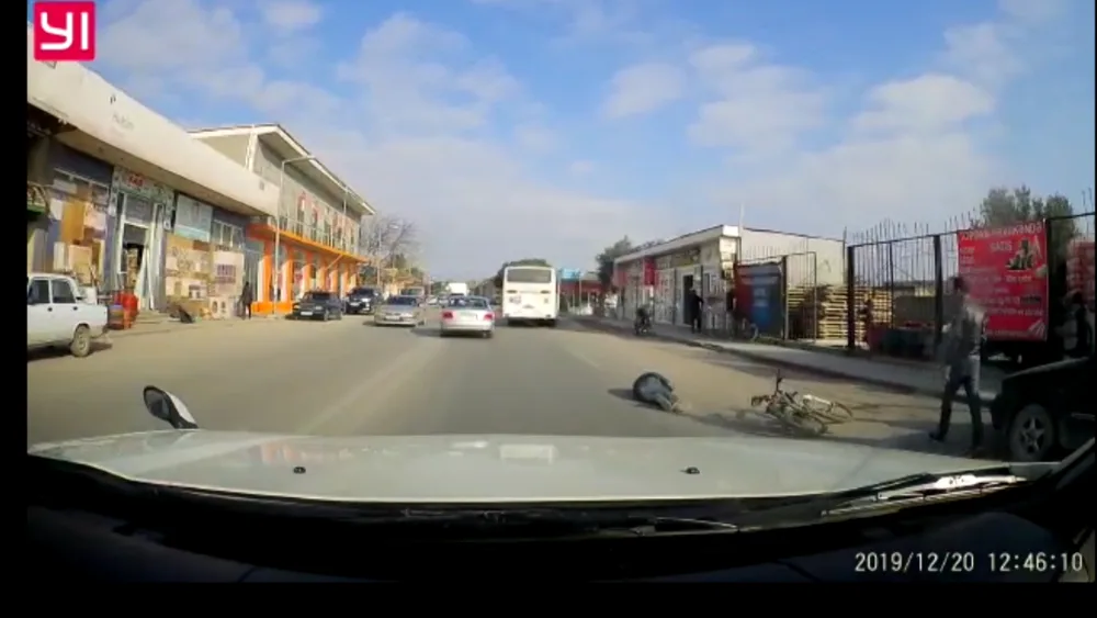 Bakıda avtobus sürücüsü velosipedçini - VURARAQ ÖLDÜRDÜ - FOTO - VİDEO