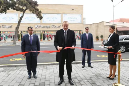 İlham Əliyev 2 saylı DOST mərkəzinin - AÇILIŞINDA - FOTOLAR