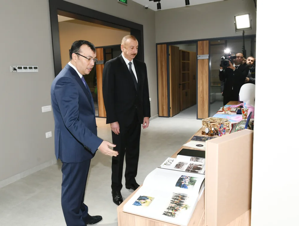 İlham Əliyev 2 saylı DOST mərkəzinin - AÇILIŞINDA - FOTOLAR