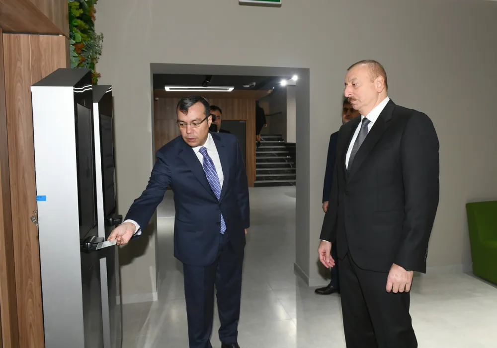 İlham Əliyev 2 saylı DOST mərkəzinin - AÇILIŞINDA - FOTOLAR