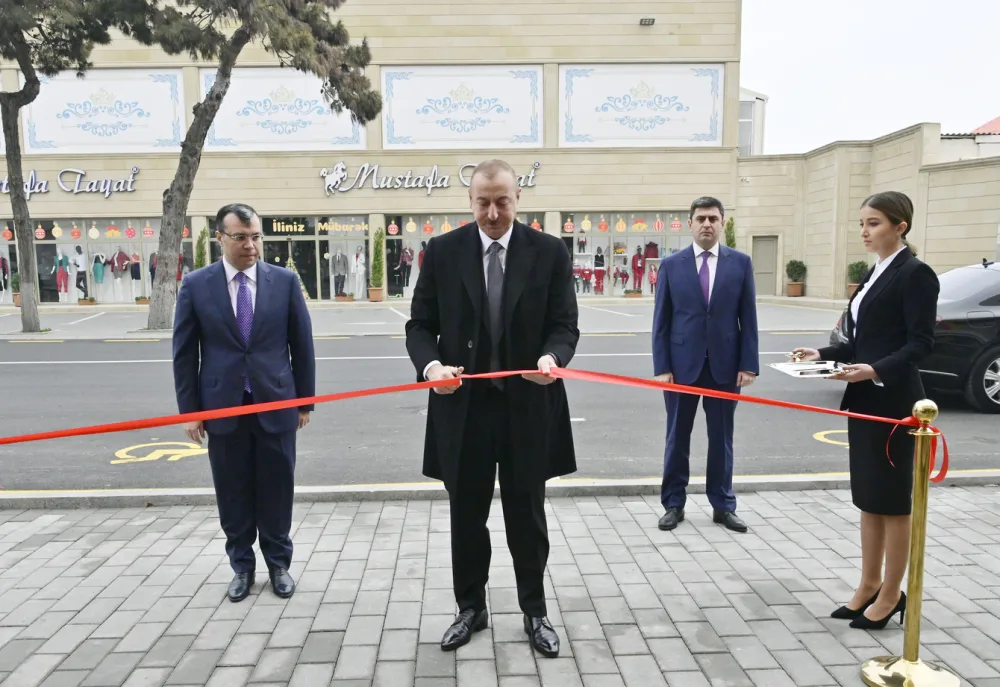 İlham Əliyev 2 saylı DOST mərkəzinin - AÇILIŞINDA - FOTOLAR