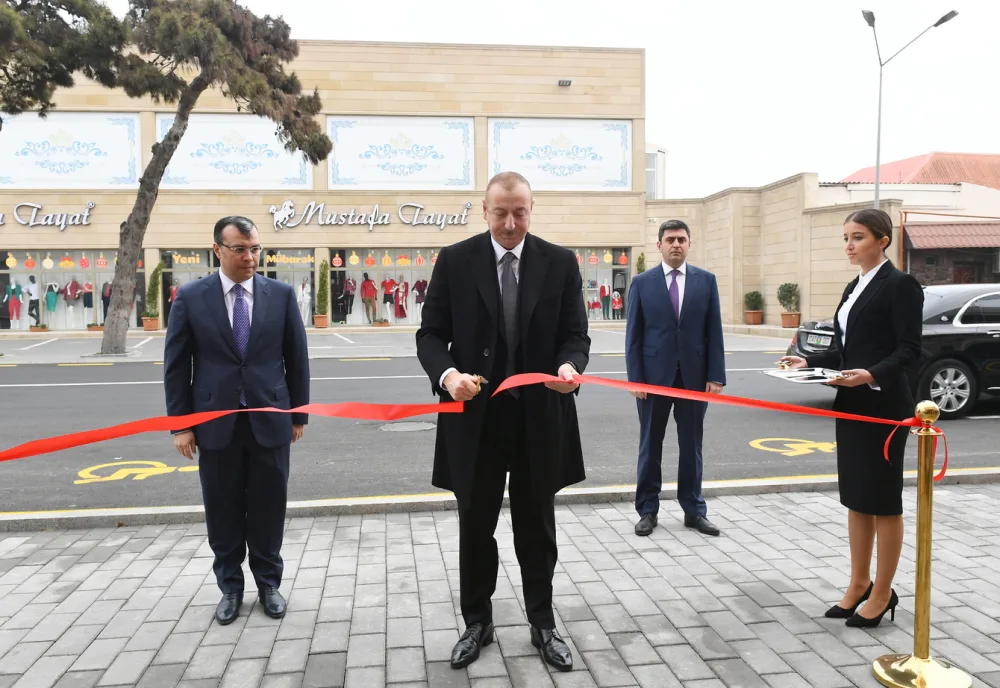 İlham Əliyev 2 saylı DOST mərkəzinin - AÇILIŞINDA - FOTOLAR