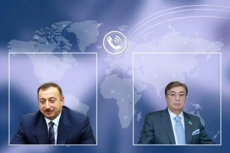 İlham Əliyevlə Tokayev arasında telefon - DANIŞIĞI OLDU