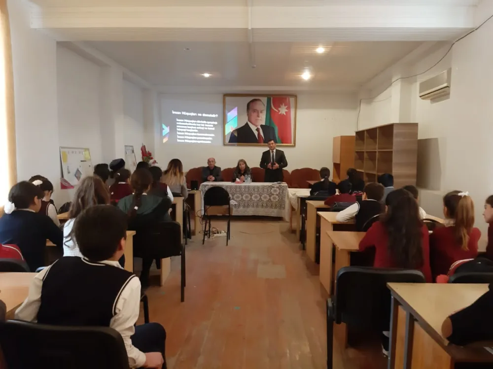“Fundamental hüquqlar” mövzusunda maarifləndirici tədbir - KEÇİRİLDİ - FOTO