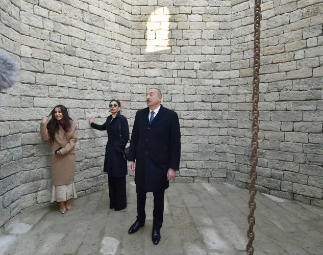 Prezident İlham Əliyev Bakı Ağ Şəhərdə olub - -FOTOLAR