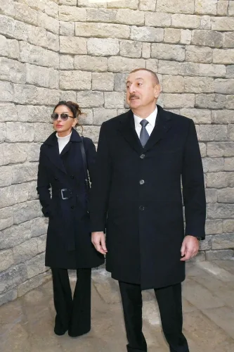 Prezident İlham Əliyev Bakı Ağ Şəhərdə olub - -FOTOLAR