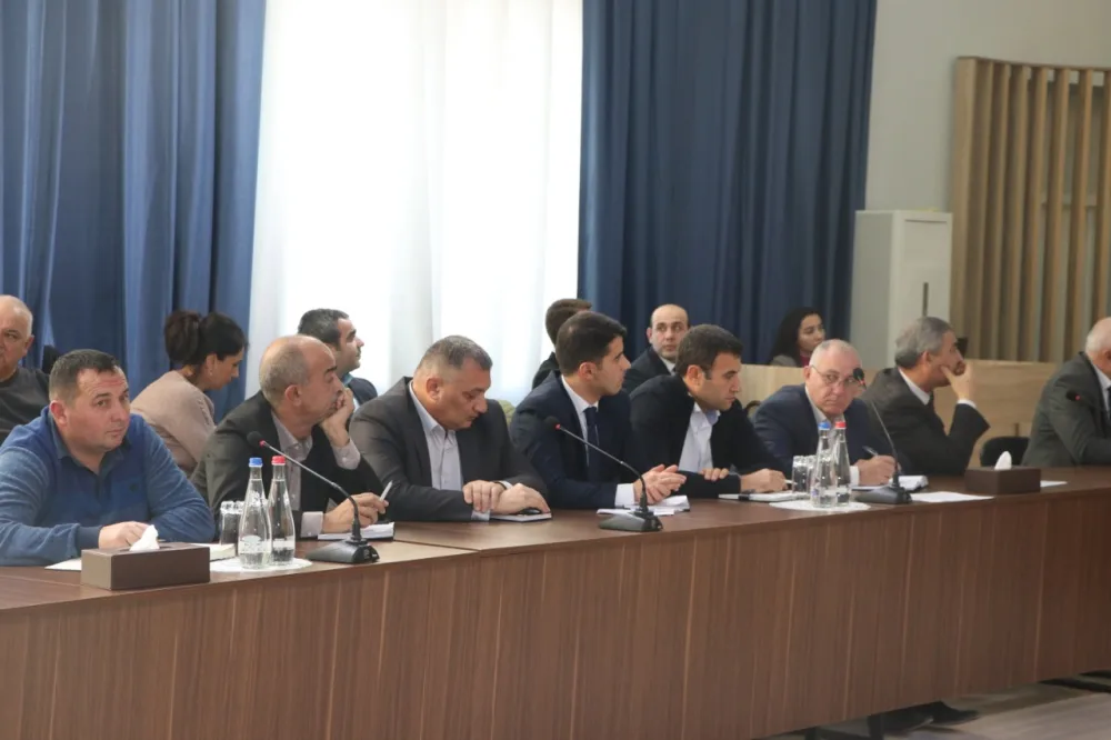 ETSN-də Xəzərin çirklənməsi problemləri - MÜZAKİRƏ EDİLDİ - FOTO