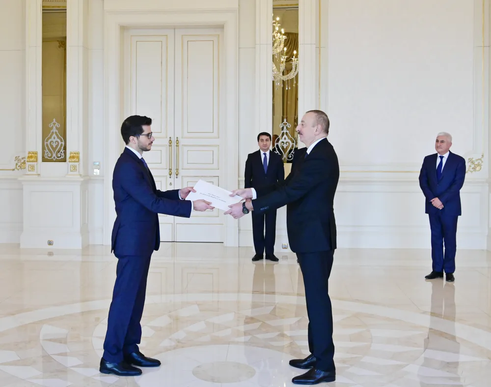İlham Əliyev İsrail səfirinin etimadnaməsini - QƏBUL ETDİ - FOTO - YENİLƏNDİ