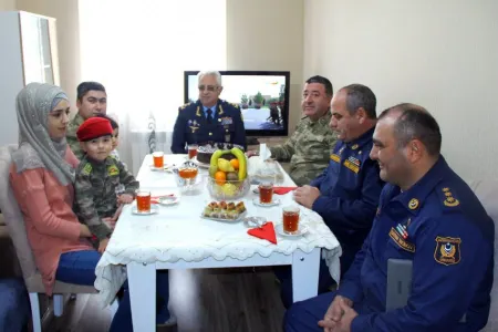 Hərbçilərin yeni yaşayış binası istifadəyə verildi - FOTO - VİDEO