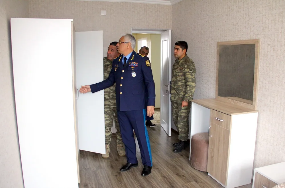 Hərbçilərin yeni yaşayış binası istifadəyə verildi - FOTO - VİDEO