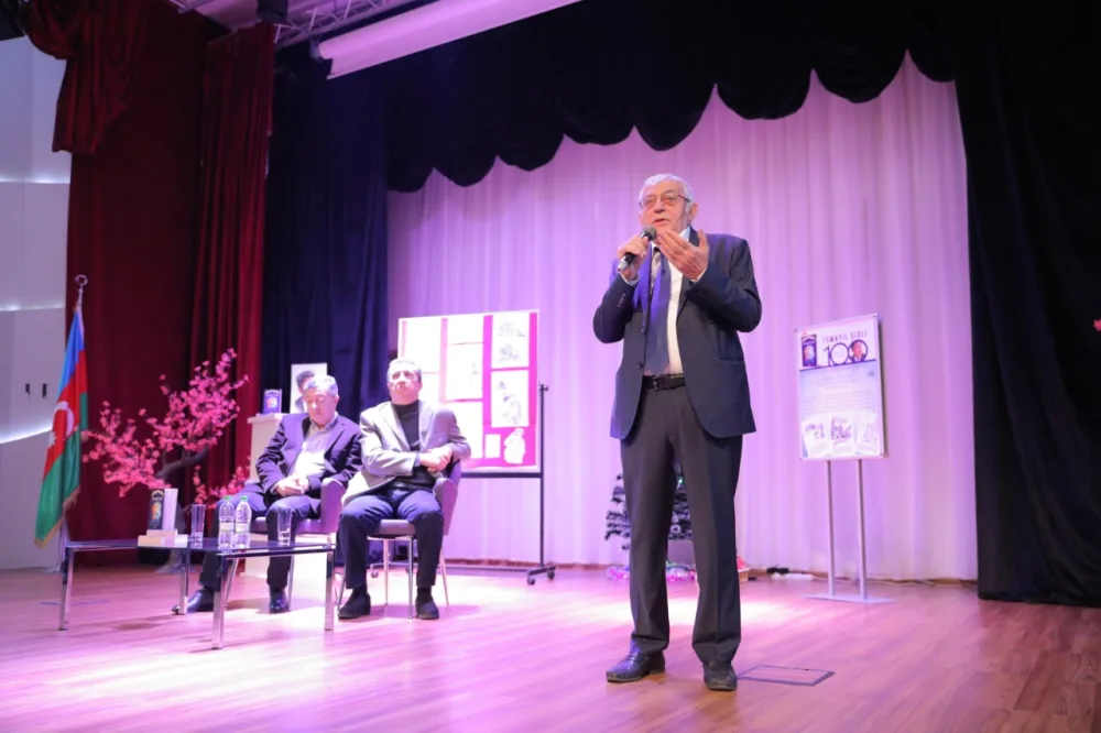 İsmayıl Şıxlının 100 illiyinə həsr olunan - TƏDBİR KEÇİRİLDİ