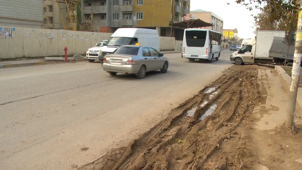 Xırdalanın yol infrastrukturu yenilənir - FOTOLAR