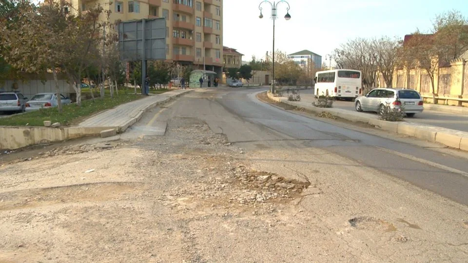 Xırdalanın yol infrastrukturu yenilənir - FOTOLAR