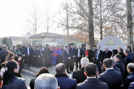 Ağdam rayonunda bulaq və subartezian quyusu istifadəyə verilib - FOTO