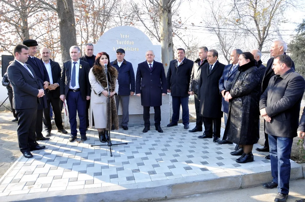Ağdam rayonunda bulaq və subartezian quyusu istifadəyə verilib - FOTO