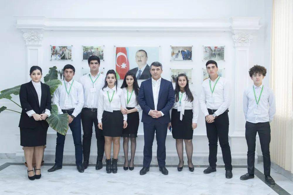Kənd Təsərrüfatı naziri İnam Kərimov Xaçmazda vətəndaşları qəbul etdi - FOTOLAR
