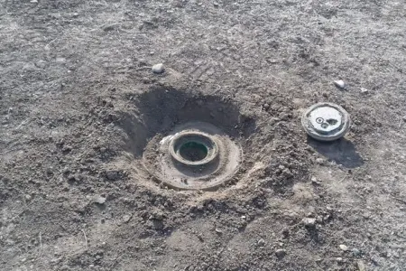 Tərtərdə tank əleyhinə mina tapılıb - FOTOLAR