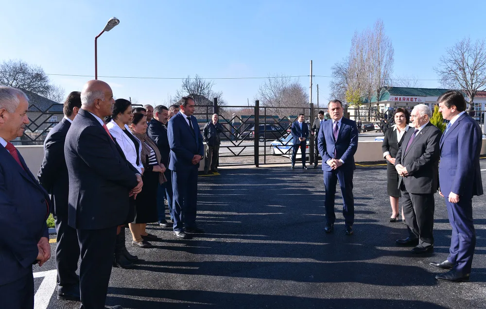 Nazir Vəndam qəsəbəsində yeni məktəbin - AÇILIŞINDA - FOTOLAR