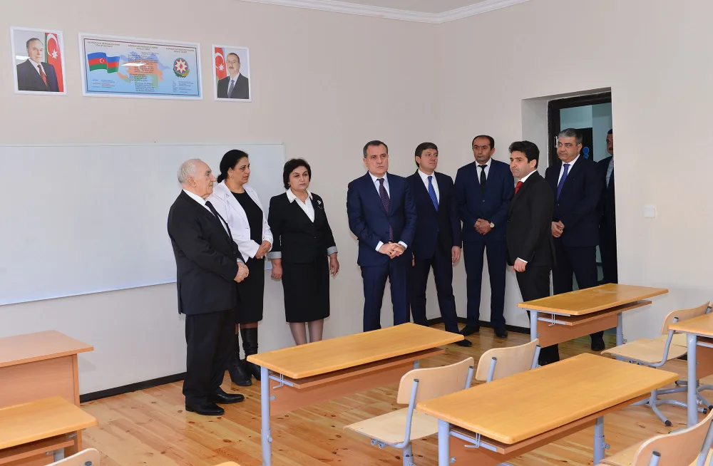 Nazir Vəndam qəsəbəsində yeni məktəbin - AÇILIŞINDA - FOTOLAR
