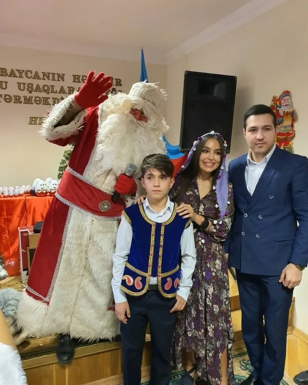 Leyla Əliyeva internat məktəbində olub - -FOTOLAR
