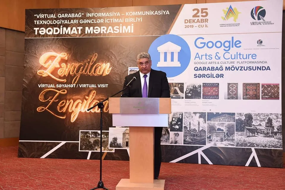 Qarabağla bağlı sənədli filmlər təqdim olunub - FOTOLAR
