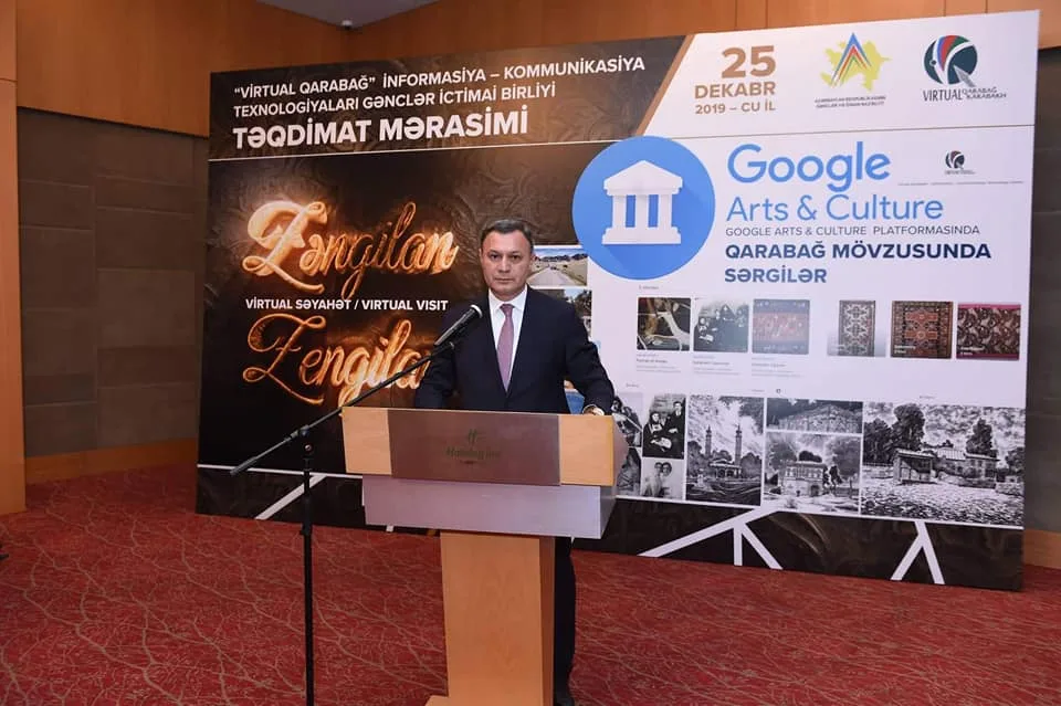 Qarabağla bağlı sənədli filmlər təqdim olunub - FOTOLAR