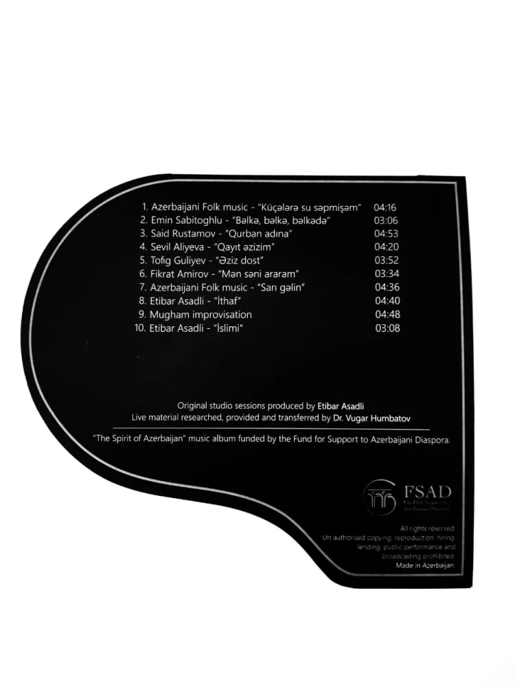 “The Spirit of Azerbaijan” musiqi albomu - TƏQDİM OLUNDU