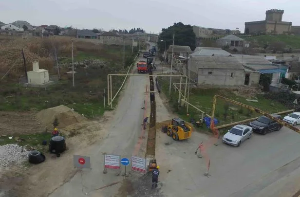 Bakıda 14 km uzunluğunda kanalizasiya şəbəkəsi - İNŞA EDİLİR