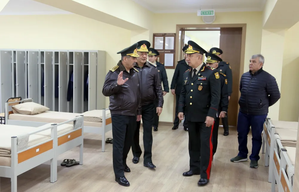 Nazir Ali Hərbi Məktəbinin yataqxanasının - AÇILIŞINDA - FOTO - VİDEO