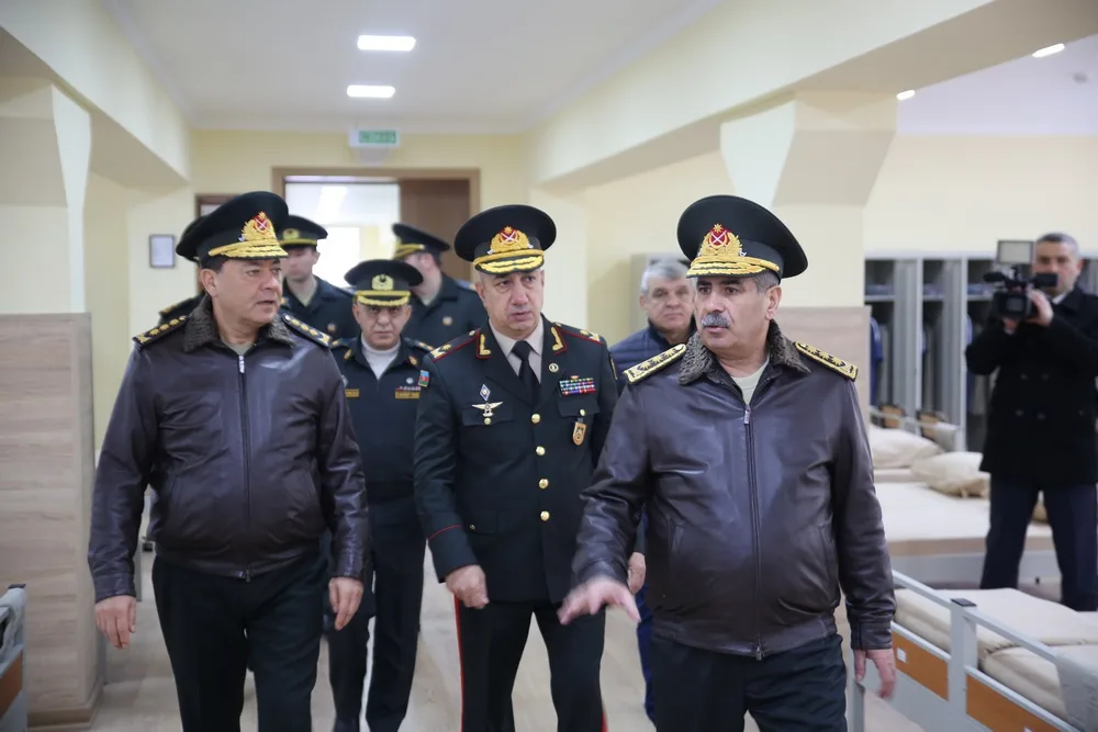 Nazir Ali Hərbi Məktəbinin yataqxanasının - AÇILIŞINDA - FOTO - VİDEO