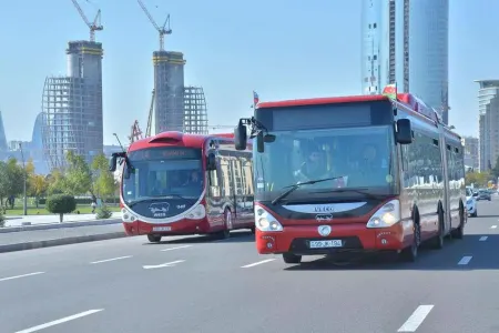 DİQQƏT! Bu avtobusların hərəkət sxemi dəyişdirildi - BNA