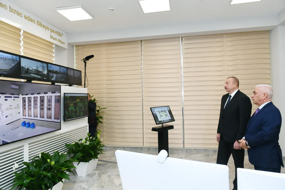 Prezidentin iştirakı ilə “Müşfiq” və “Zabrat” yarımstansiyaları - istifadəyə verildi - FOTOLAR - YENİLƏNDİ