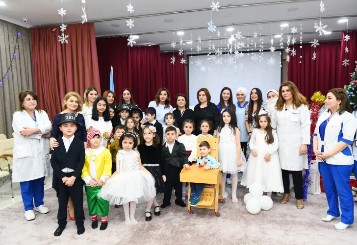 Mehriban Əliyeva Uşaq Psixonevroloji Mərkəzində olub - -FOTOLAR