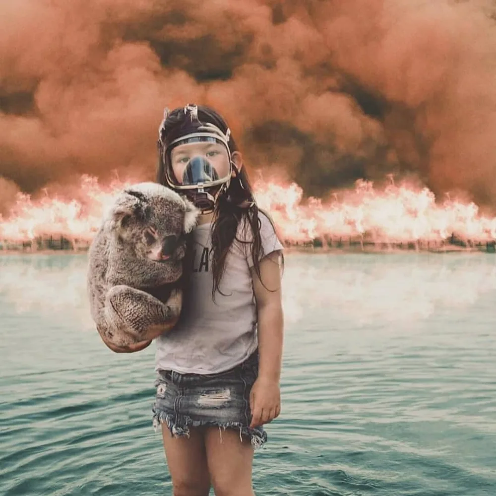 Yarım milyard heyvanın öldüyü, 6 milyon hektar meşənin yandığı - AVSTRALİYADAN FOTOLAR