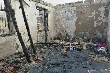 Bakıda oğrular qarət etdikləri - EVİ YANDIRDI - VİDEO
