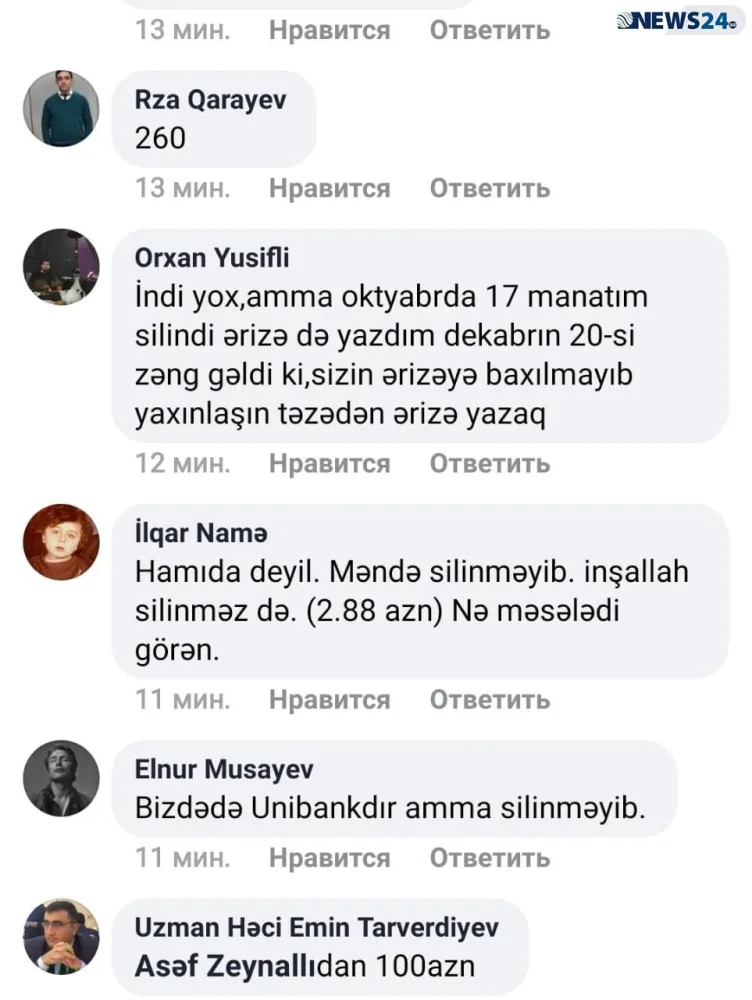 "Unibank" fırıldaqçılıqda ittiham olunub - hesablardan pullar silinir
