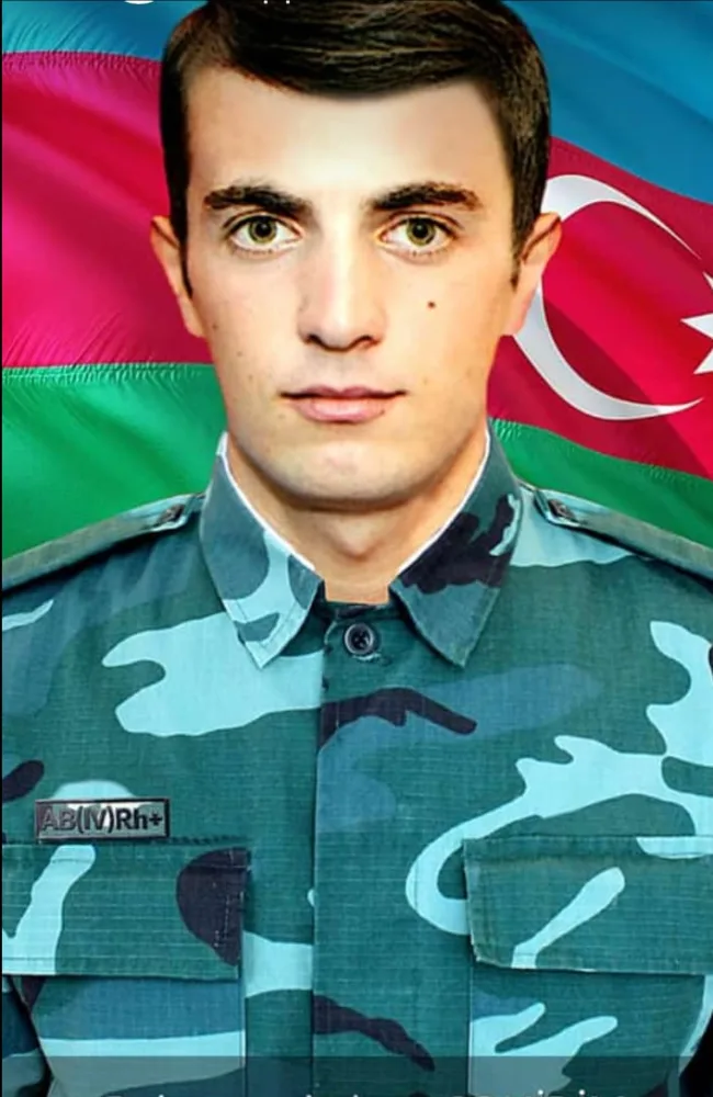 Şəhid olan sərhədçi əsgərimizin - FOTOSU