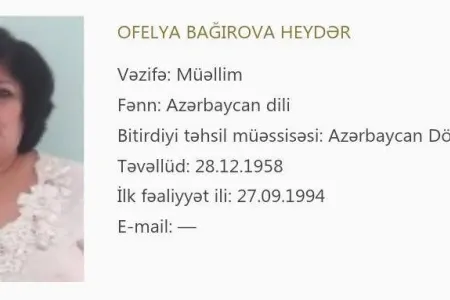 Sabunçuda maşın vuran qadın 169 saylı məktəbin - müəlliməsi imiş –FOTO