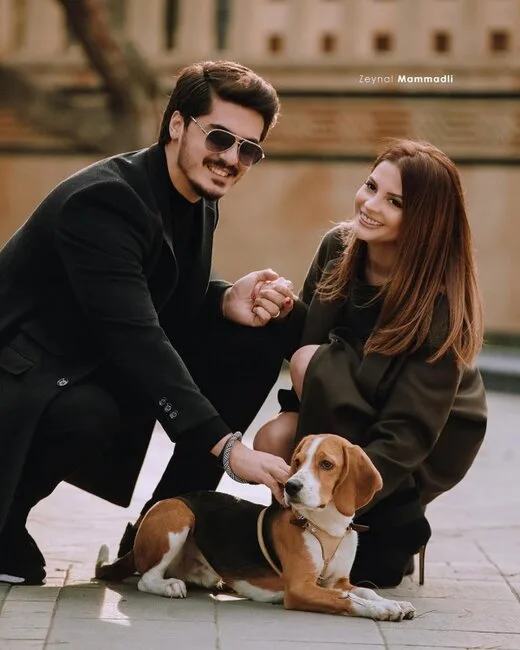 Aynişan onunla səmimi - POZLAR VERDİ - FOTOLAR
