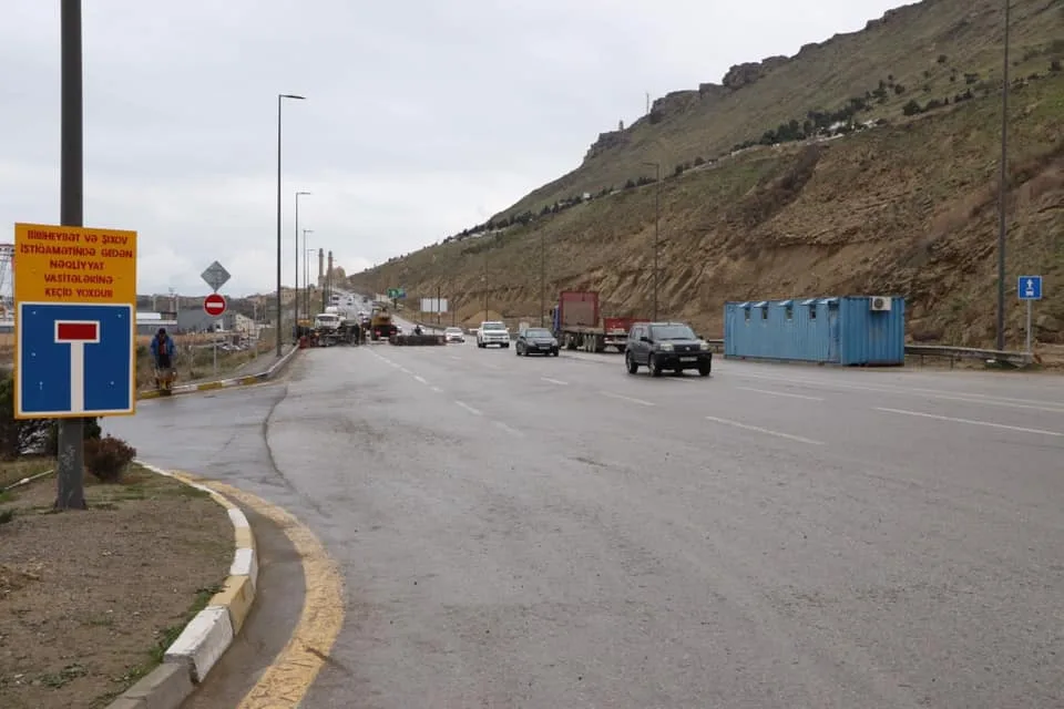 "Bibiheybət yolu"nda hərəkətin təşkilində - DƏYİŞİKLİK EDİLDİ - FOTO