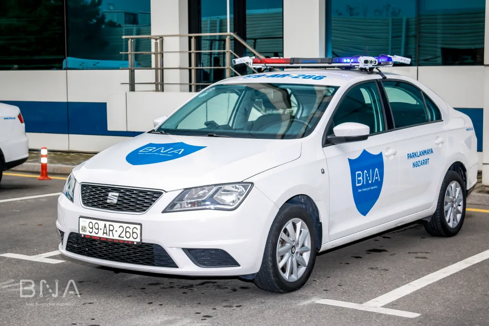 Qanunsuz parklanma ilə mübarizənin yeni metodu - FOTOLAR