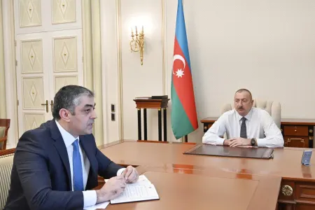 Prezident Nəqliyyat, Rabitə və Yüksək Texnologiyalar nazirini - QƏBUL ETDİ - FOTO - YENİLƏNDİ